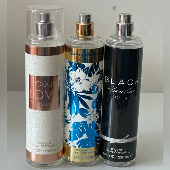 Rogue Love by Rihanna, Tommy Bahama & Black by Kenneth Cole Body Mist Set - Picture 2 of 8